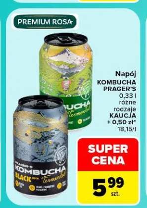 Napój kombucha Prager's
