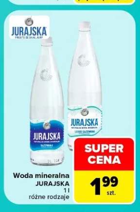 Woda mineralna Jurajska 1 l