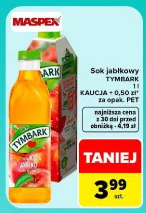 Sok jabłkowy Tymbark