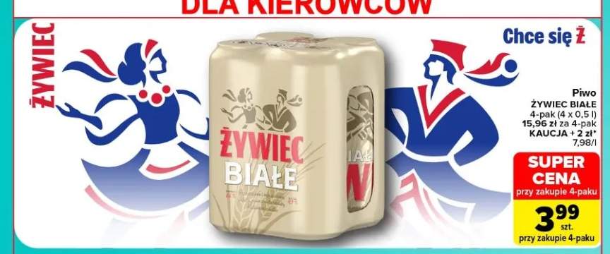 Piwo Żywiec Białe 4-pak