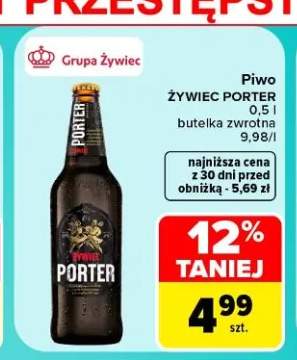 Piwo Żywiec Porter