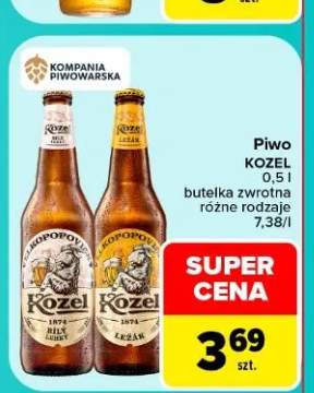 Piwo Kozel Bílý Lehký +1 wariant