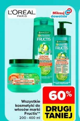 Kosmetyki do włosów marki Fructis