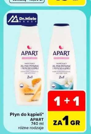 Płyn do kąpieli z gliceryną Apart +1 wariant