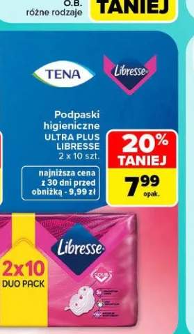Podpaski higieniczne Ultra Plus Libresse 2-pak
