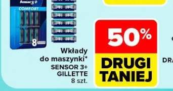Wkłady do maszynki Sensor 3+ Gillette 8 szt.