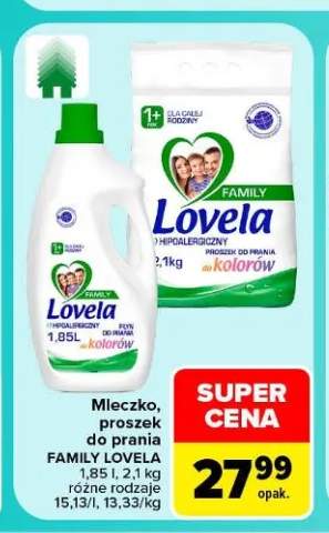 Mleczko do prania Family Lovela +1 wariant