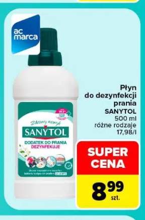 Płyn do dezynfekcji prania Sanytol
