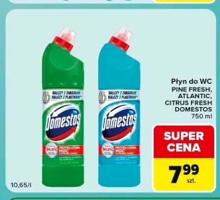 Płyn do WC Atlantic Domestos +2 warianty
