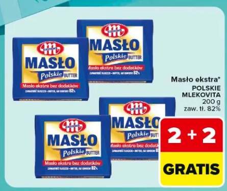 Masło ekstra Polskie Mlekovita
