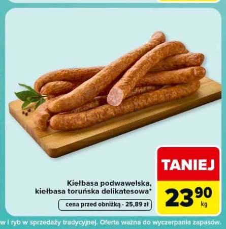 Kiełbasa podwawelska +1 wariant