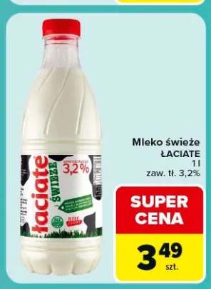 Mleko świeże Łaciate 3,2%