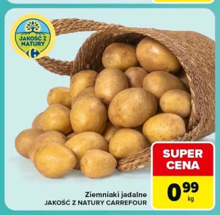 Ziemniaki jadalne Jakość z Natury Carrefour