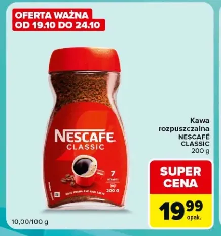 Kawa rozpuszczalna Nescafé Classic