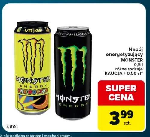 Napój energetyzujący Monster The Doctor +1 wariant