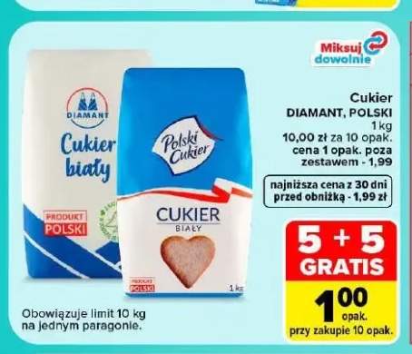 Cukier biały Polski +1 wariant