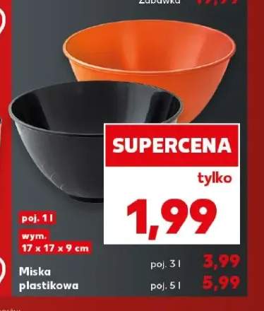 miska plastikowa