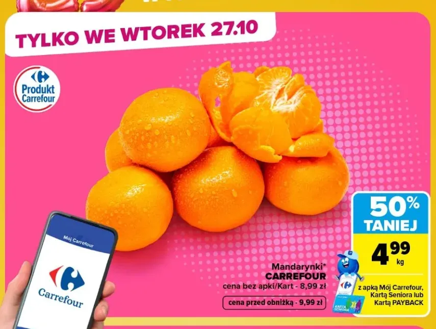 Mandarynki Carrefour