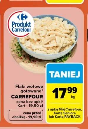 Flaki wołowe gotowane Carrefour