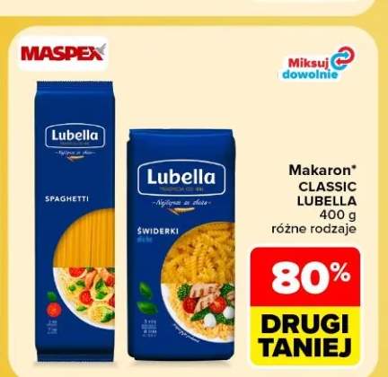 Makaron Classic spaghetti Lubella +1 wariant