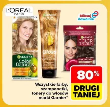 Farby, szamponetki, tonery do włosów marki Garnier +4 warianty