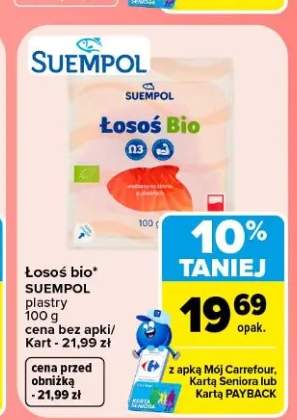 Łosoś bio plastry Suempol