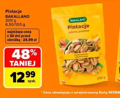 Pistacje Bakalland
