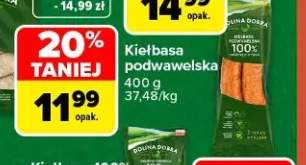 Kiełbasa podwawelska Dolina Dobra