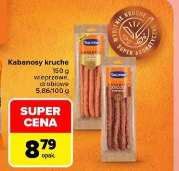 Kabanosy kruche wieprzowe Tarczyński +1 wariant