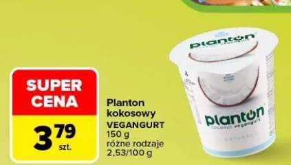 Jogurt kokosowy Vegangurt Planton