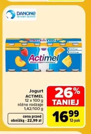 Jogurt Actimel 12-pak Danone