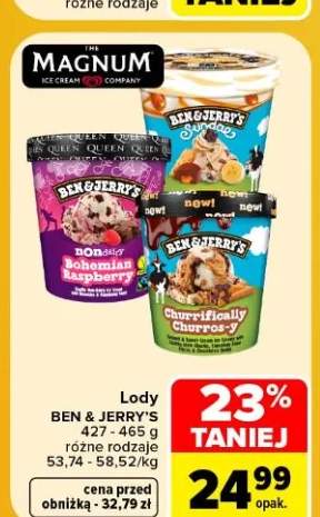 Lody Ben & Jerry's