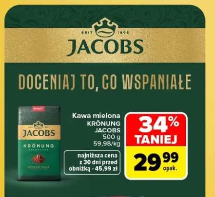 Kawa mielona Krönung Jacobs
