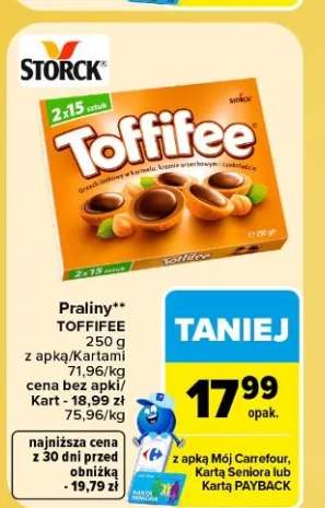 Praliny Toffifee