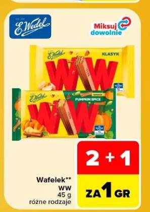 Wafelek WW klasyk E.Wedel +1 wariant