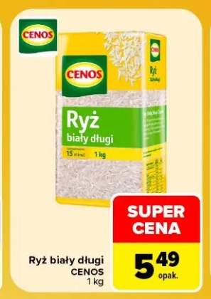 Ryż biały długi Cenos