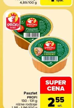 Pasztet z pomidorami Profi +1 wariant