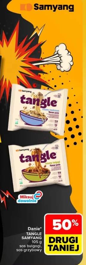 Danie Tangle sos grzybowy Samyang +1 wariant