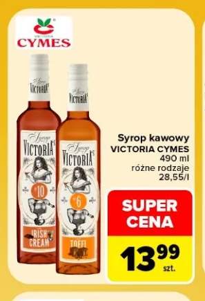 Syrop kawowy Victoria Cymes Irish Cream +1 wariant