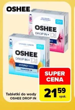 Tabletki do wody Oshee Drop In Red Grape Dragonfruit +1 wariant