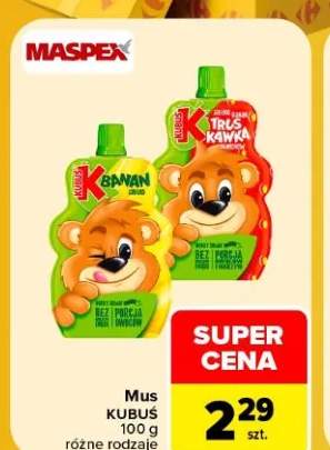 Mus Kubuś banan +1 wariant