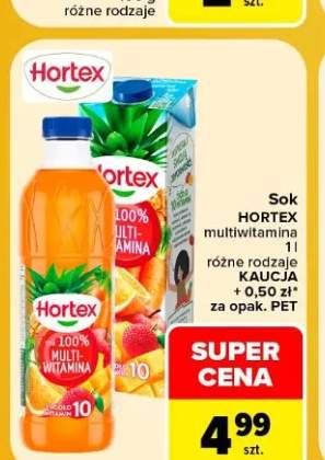 Sok Hortex multiwitamina