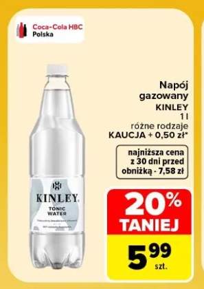 Napój gazowany Kinley
