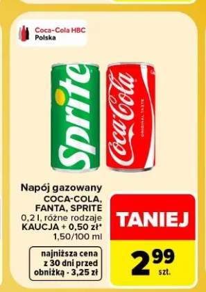 Napój gazowany Coca-Cola +2 warianty