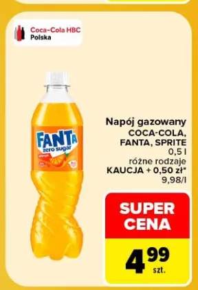 Napój gazowany Coca-Cola +2 warianty