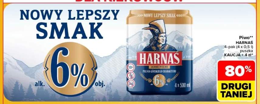 Piwo Harnaś 4-pak