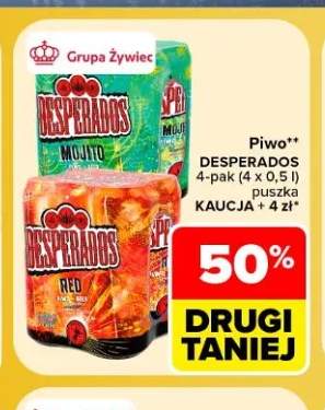 Piwo Desperados Mojito 4-pak +1 wariant