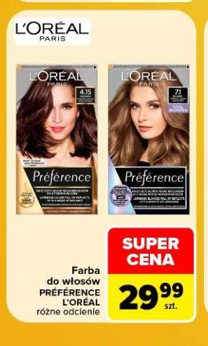 Farba do włosów Préférence L'Oréal