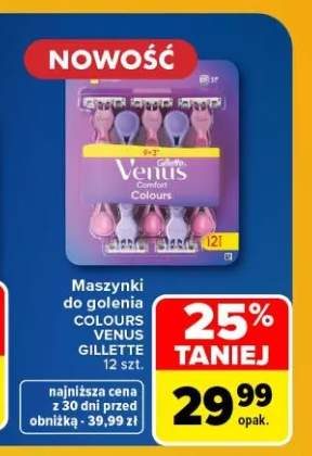 Maszynki do golenia Colours Venus Gillette