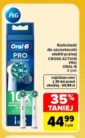 Końcówki do szczoteczki elektrycznej Cross Action Pro Oral-B 2-pak